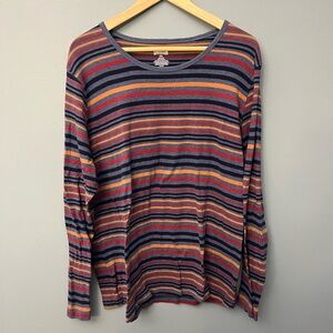 Duluth Trading Co Striped T-Shirt